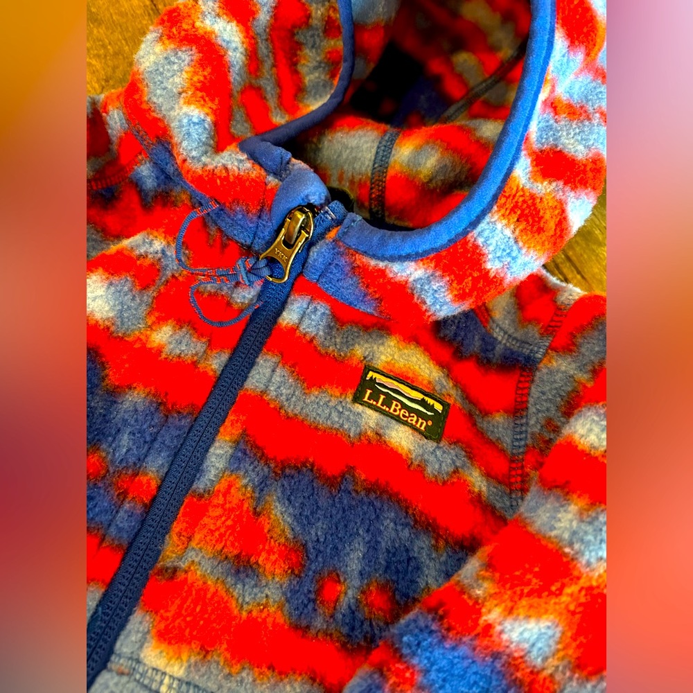 LLbean fleece jacket 6-12 month